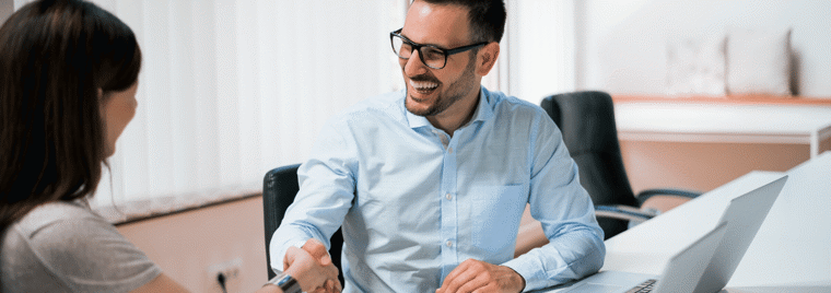 new job stock image